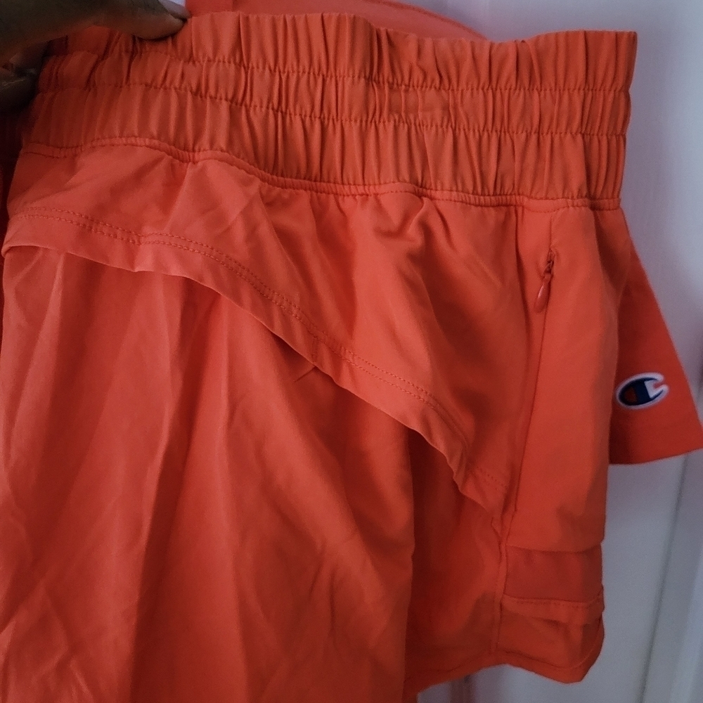 Champion Running Shorts Orange - Picture 6 of 9
